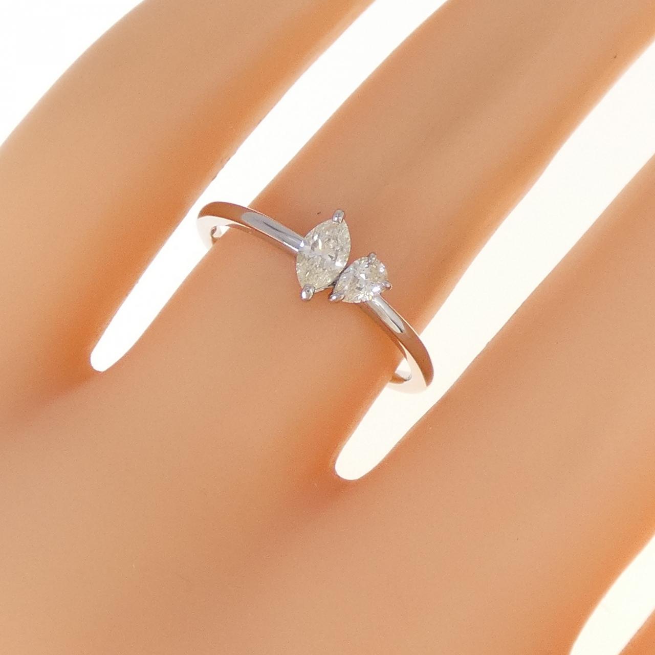 【新品】PT900 ダイヤモンド リング 0.30CT