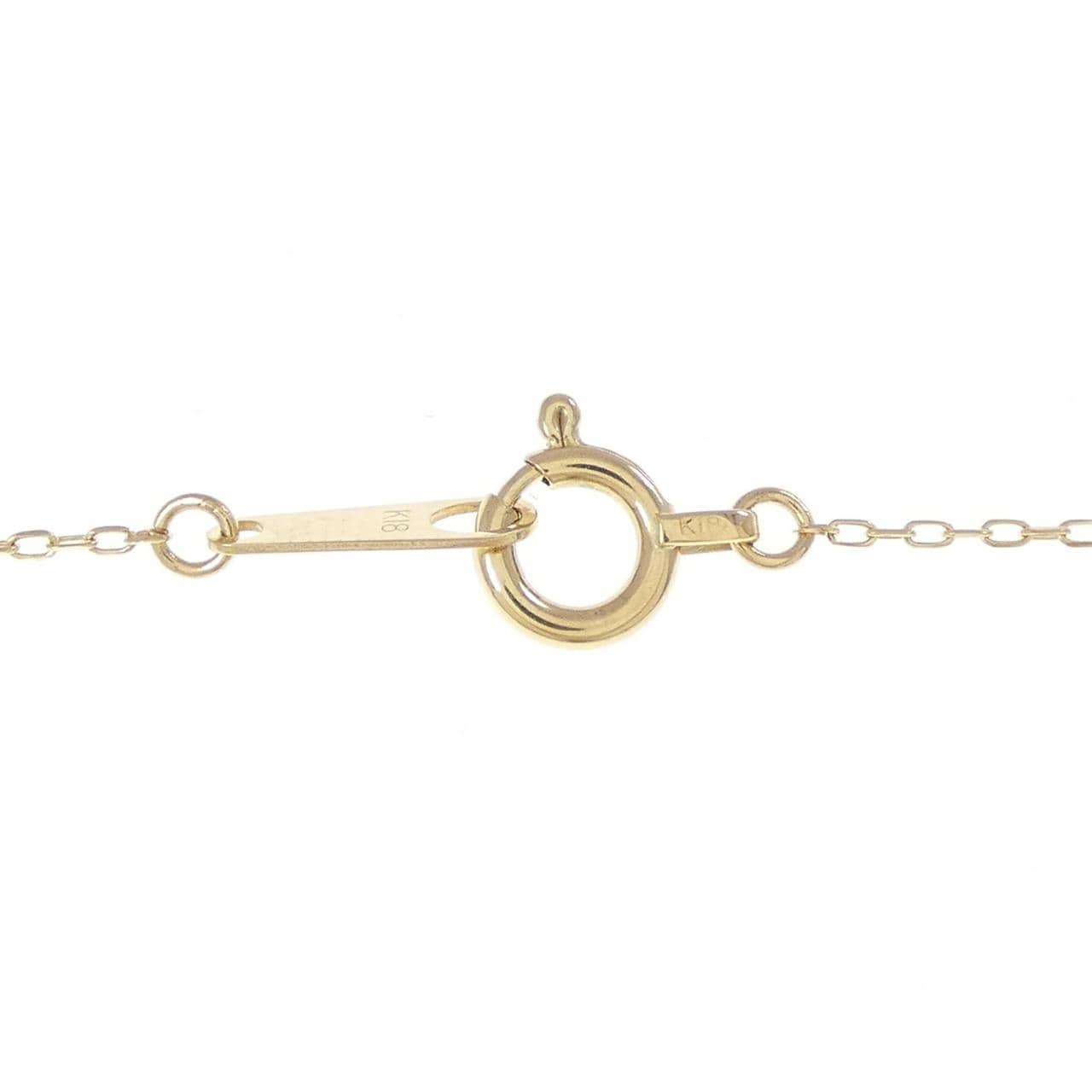 K18YG ダイヤモンド ネックレス 0.268CT D VVS1 VG