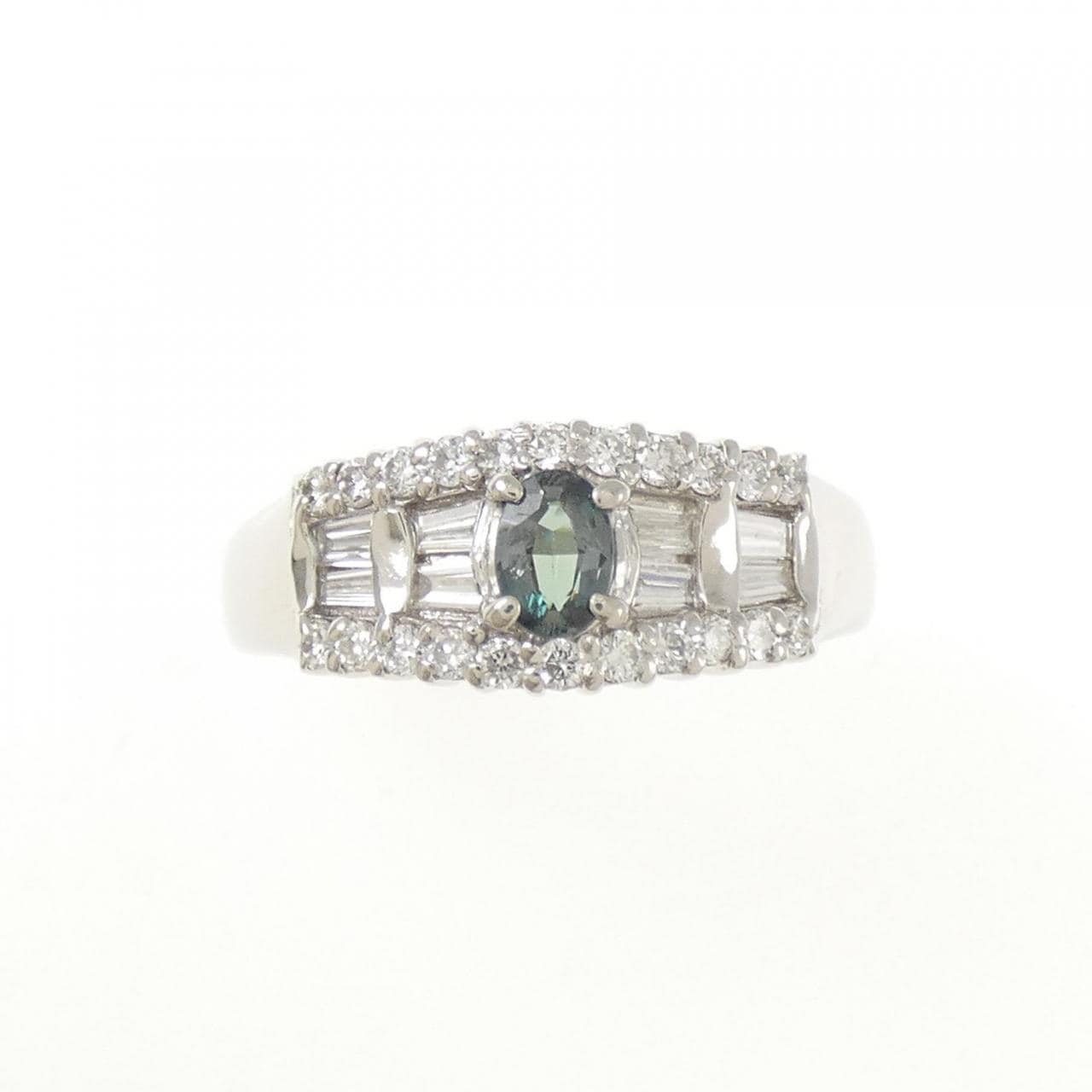 PT900 アレキサンドライト リング 0.18CT