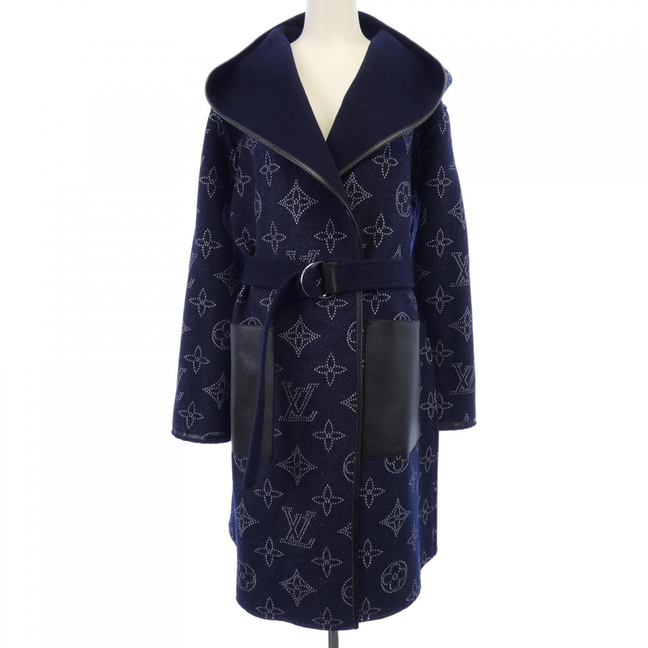 ルイヴィトン LOUIS VUITTON リバーシブルマヒナモノグラムラップコート FMCO09J54 コート