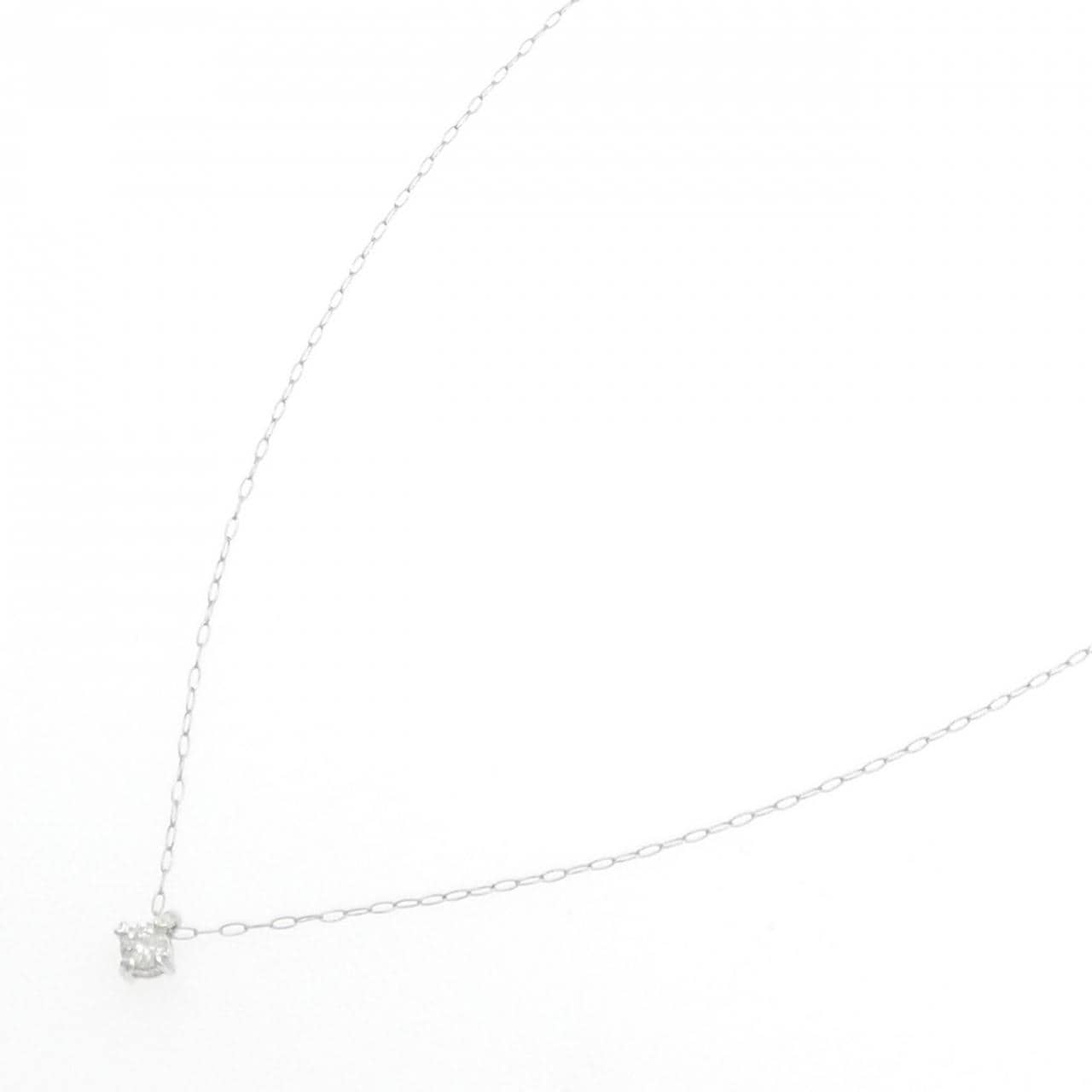 PT900/PT850 ダイヤモンド ネックレス 0.08CT