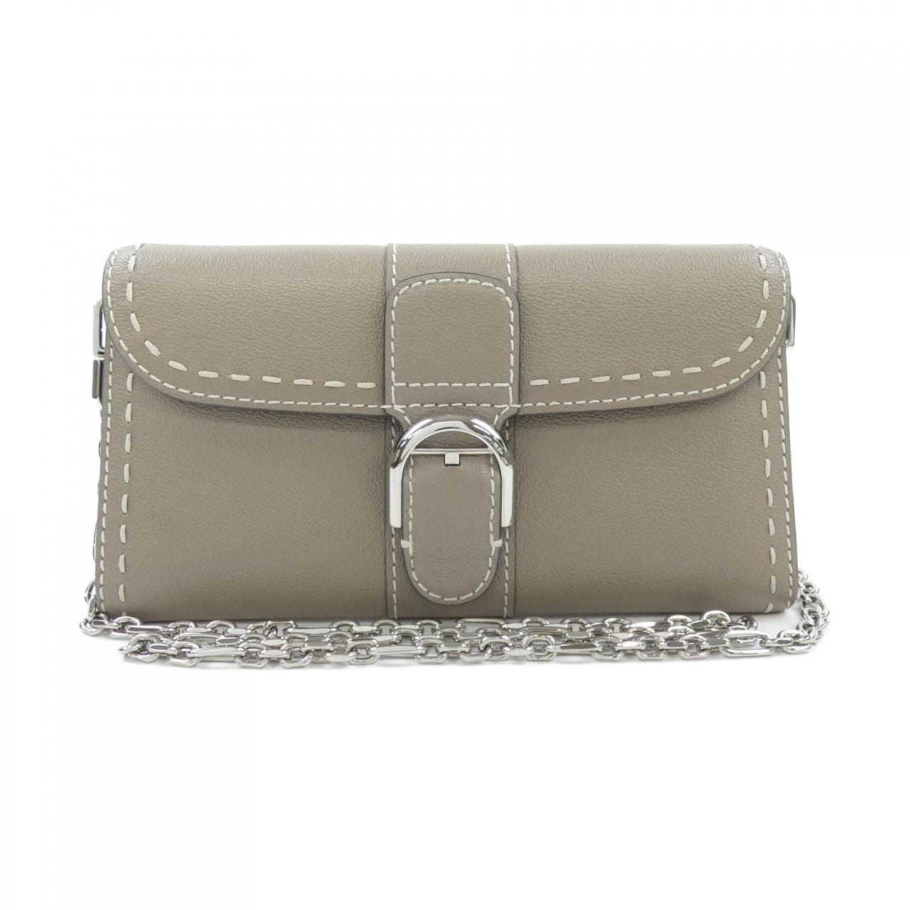 デルボー DELVAUX BRILLANT LONG WALLET CHAIN AB0615ADW BAG
