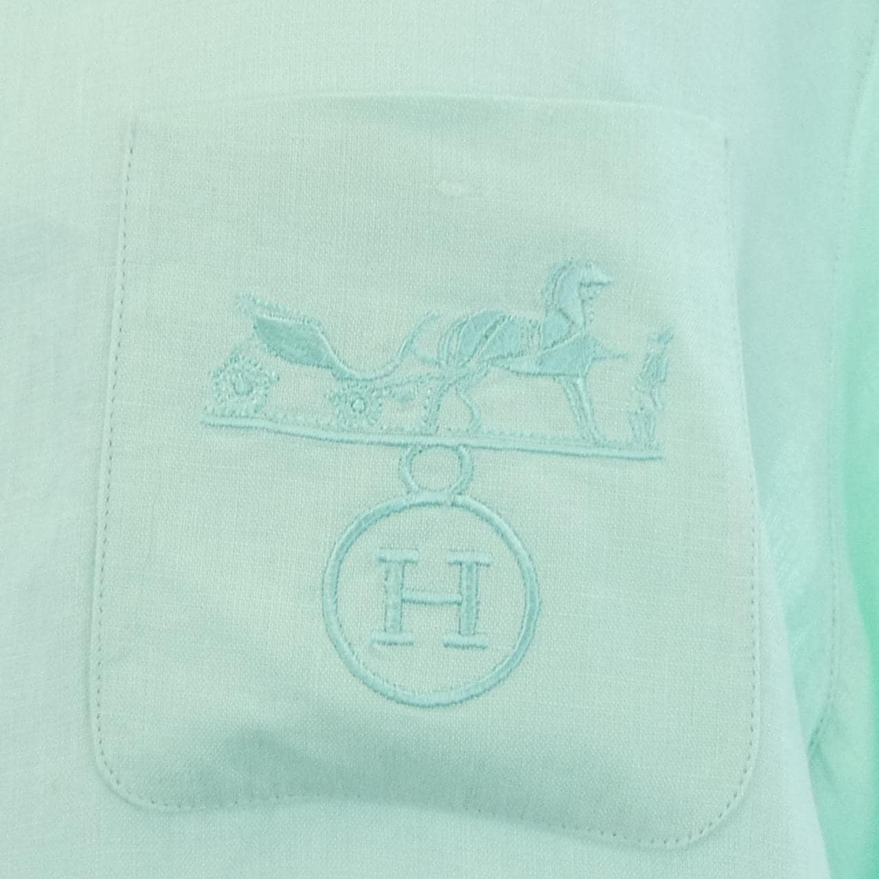 【ヴィンテージ】エルメス HERMES カレーシュ CALECHE シャツ