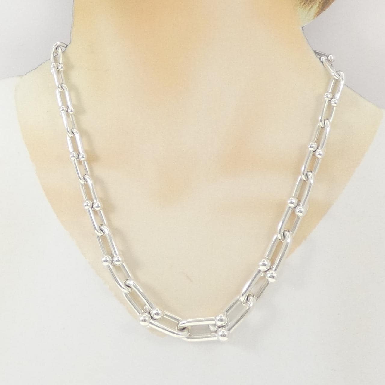 ティファニー ハードウェア グラジュエイテッド リンク ネックレス