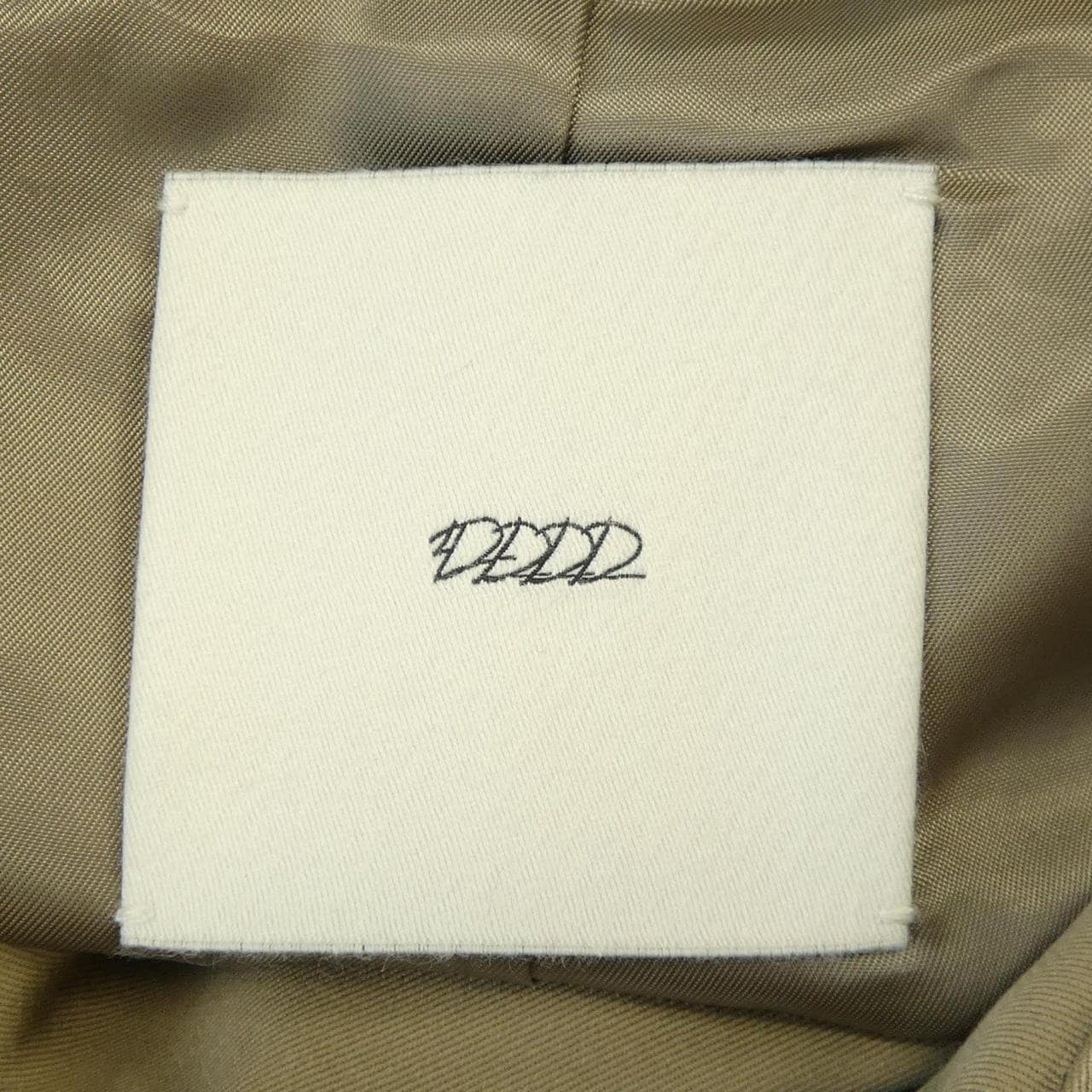 DDDD 0721002 トレンチコート