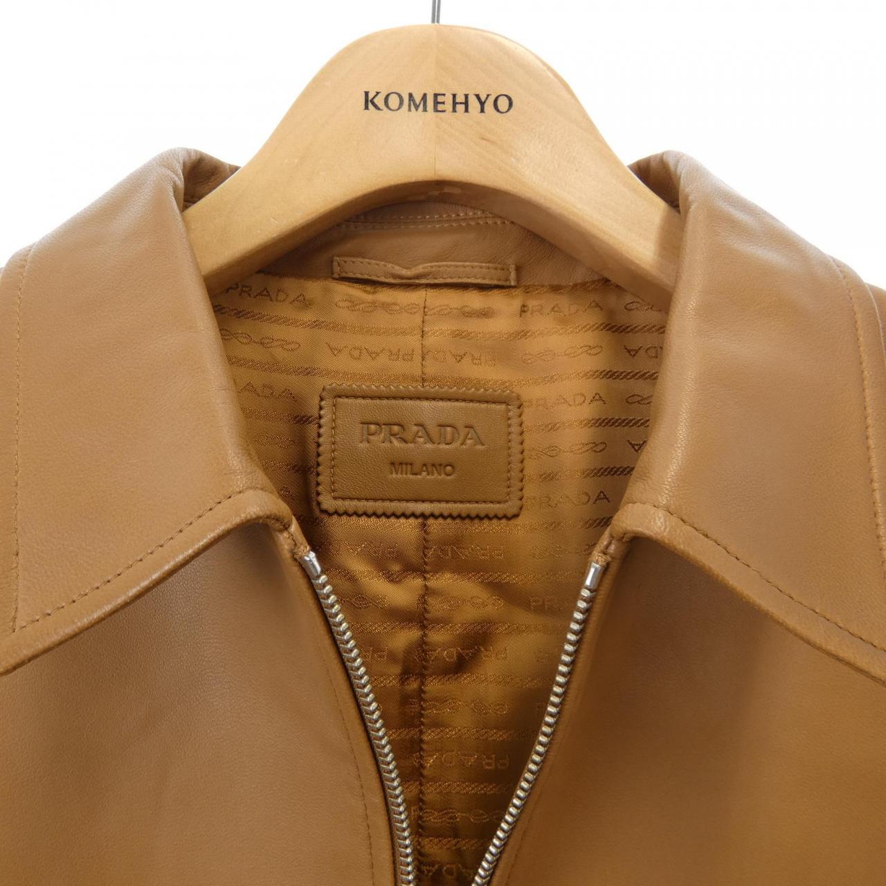 プラダ PRADA レザージャケット