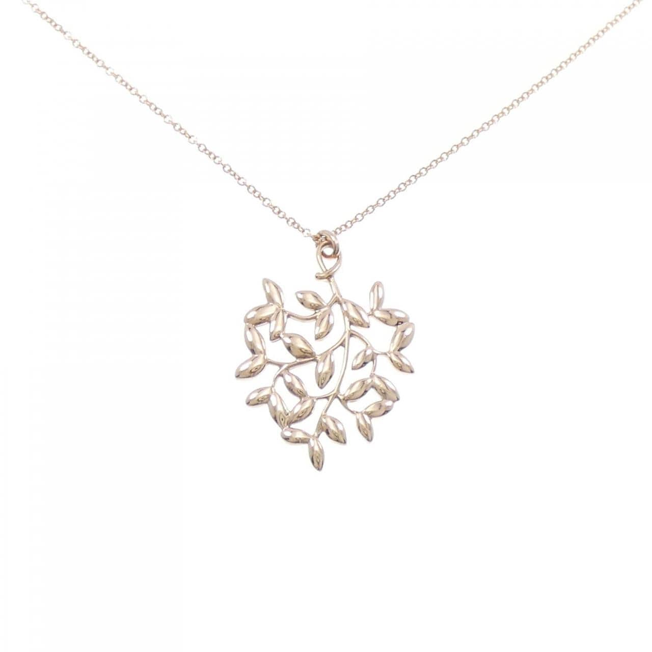 TIFFANY Olive Leaf Small Necklace