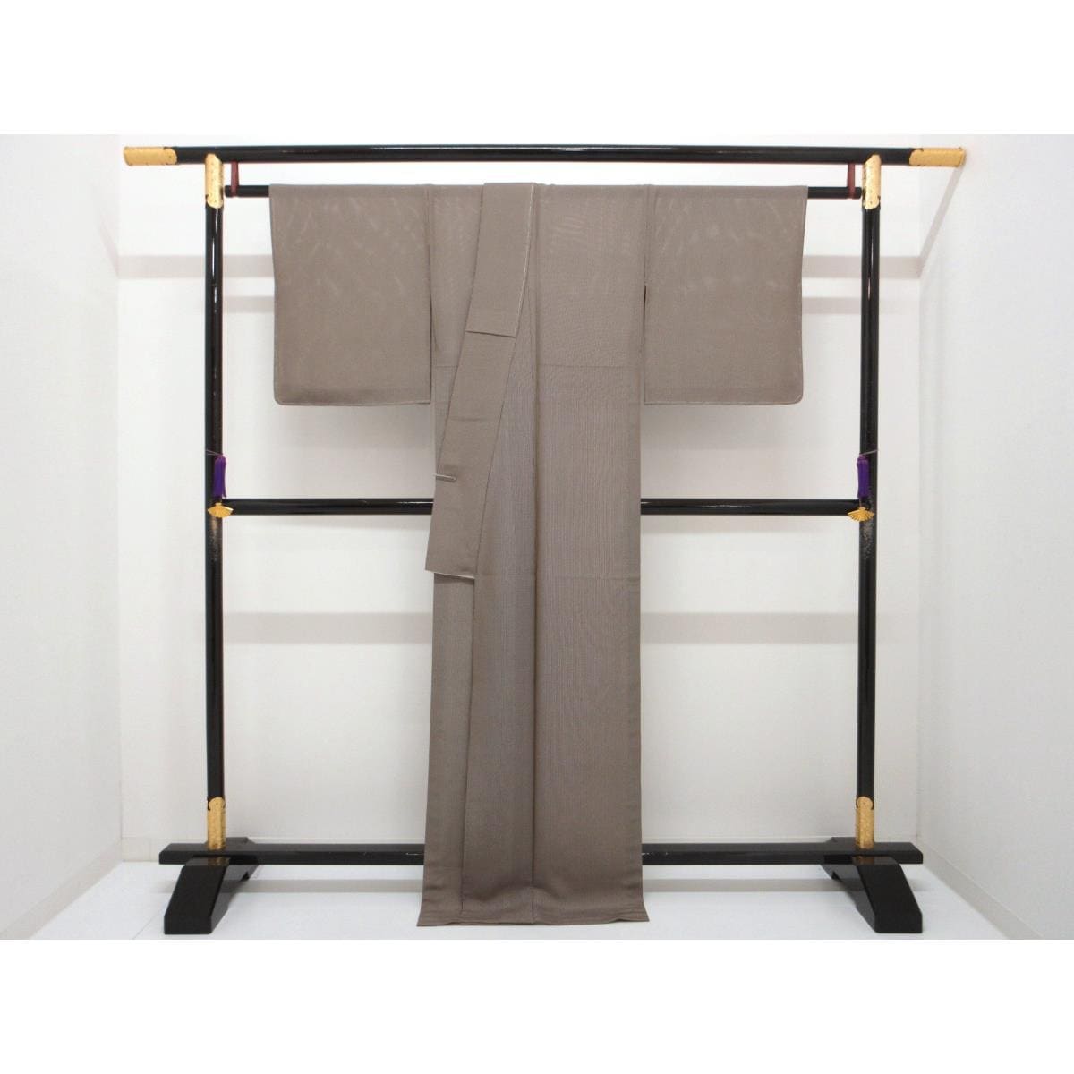 【未使用品】単衣　駒絽江戸小紋　万筋