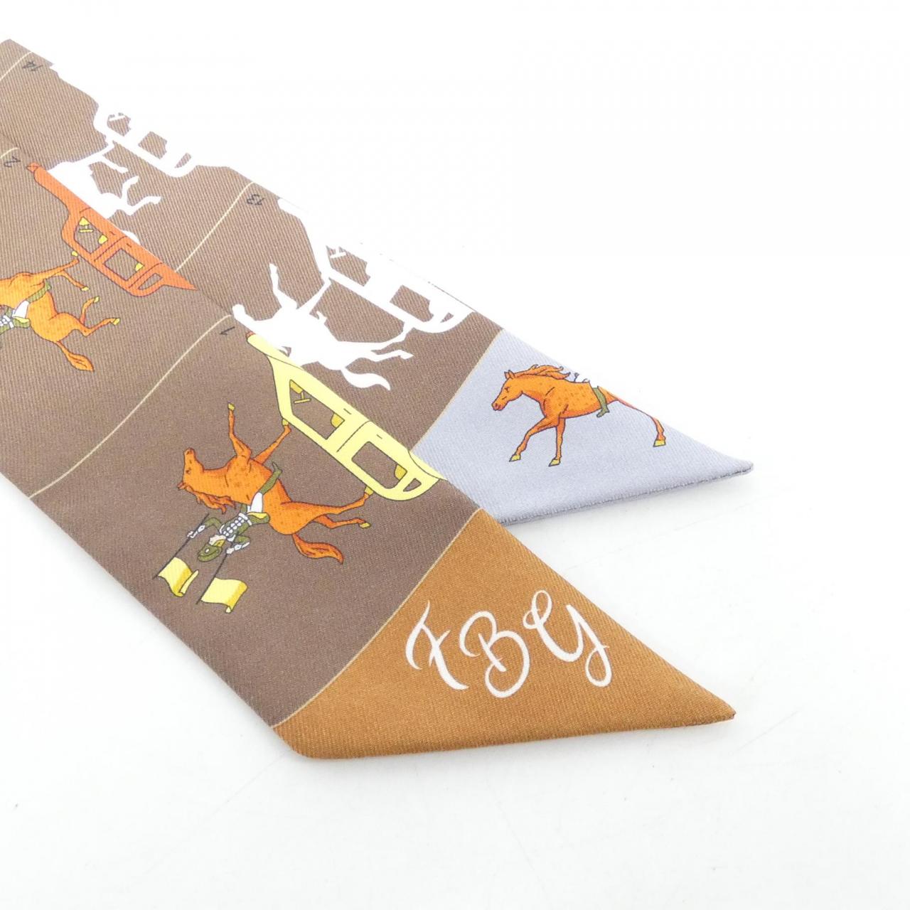 【未使用品】エルメス HERMES PARADE ツイリー 064150S スカーフ