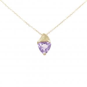 K18YG アメジスト ネックレス 0.85CT