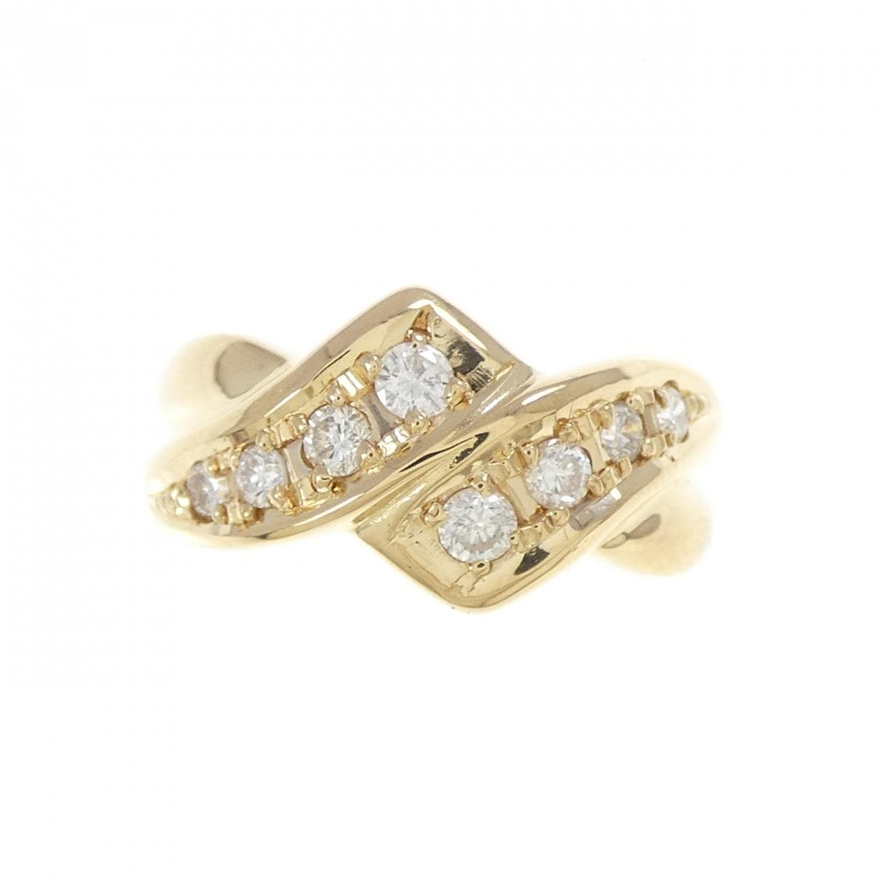 K18YG ダイヤモンド リング 0.30CT