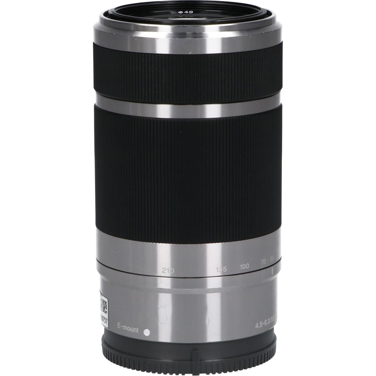 ＳＯＮＹ　Ｅ５５－２１０ｍｍ　Ｆ４．５－６．３ＯＳＳ　ＳＩＬＶＥＲ