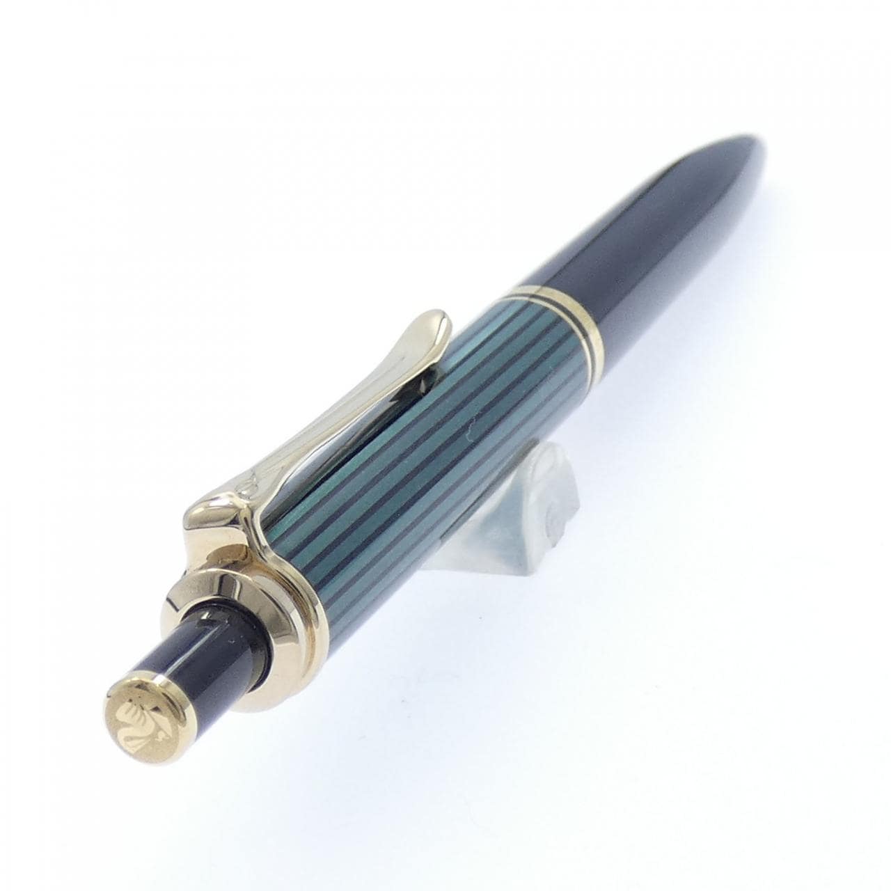 ペリカン スーベレーンK400グリーンストライプ ボールペン