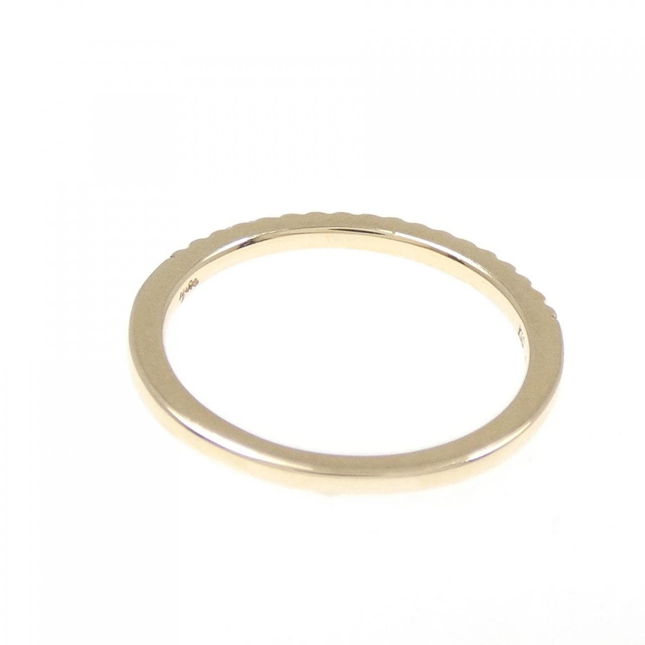 アガット ダイヤモンド ピンキー リング 0.05CT