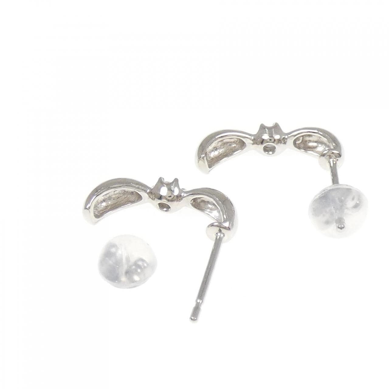 PT900 Diamond Earrings