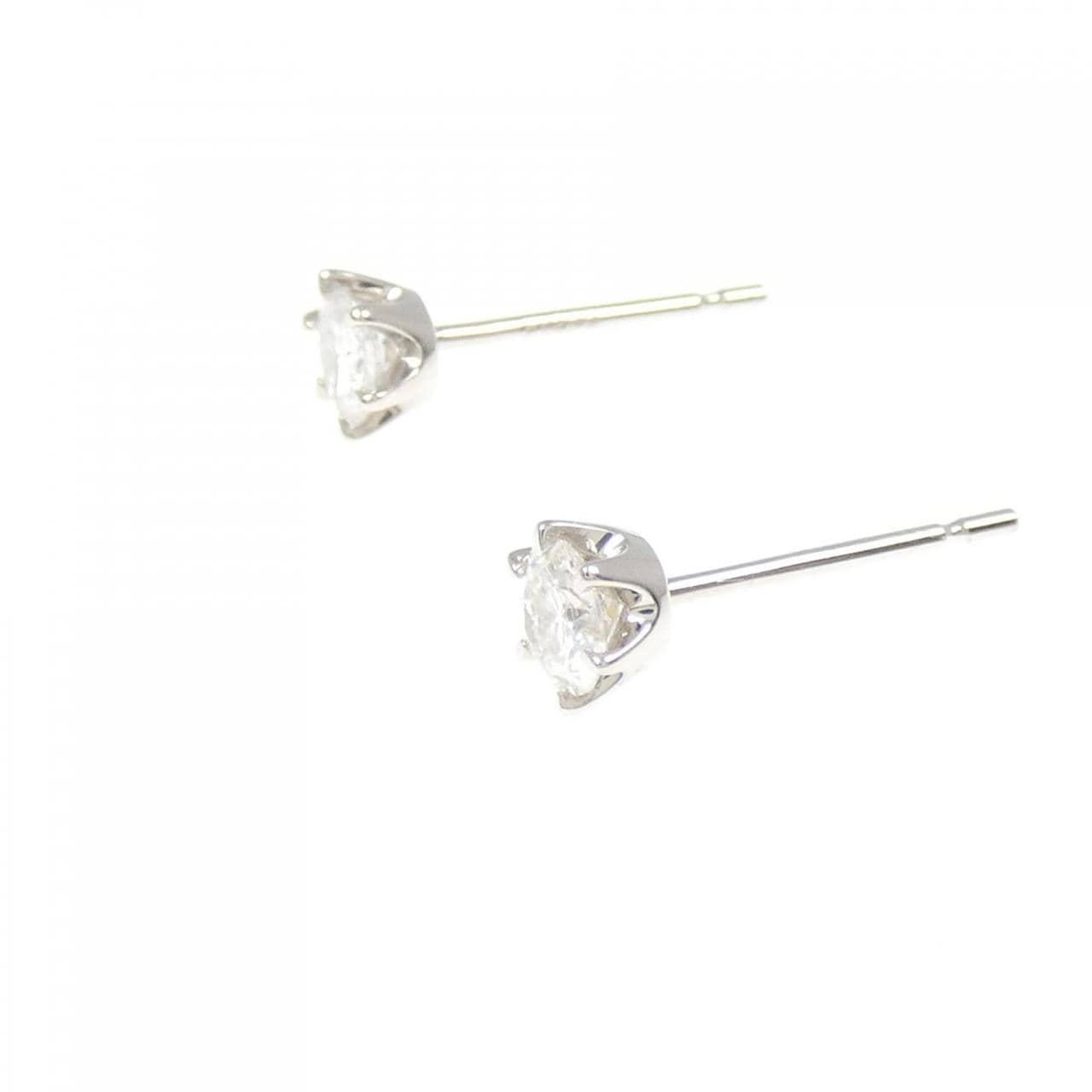PT900 ダイヤモンド ピアス 0.30CT