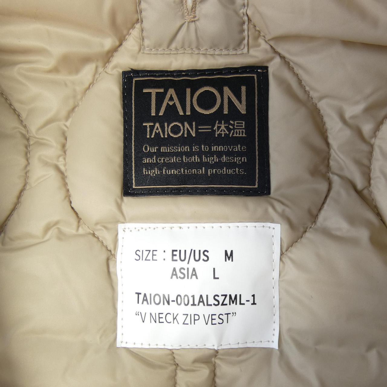 タイオン TAION ダウンベスト