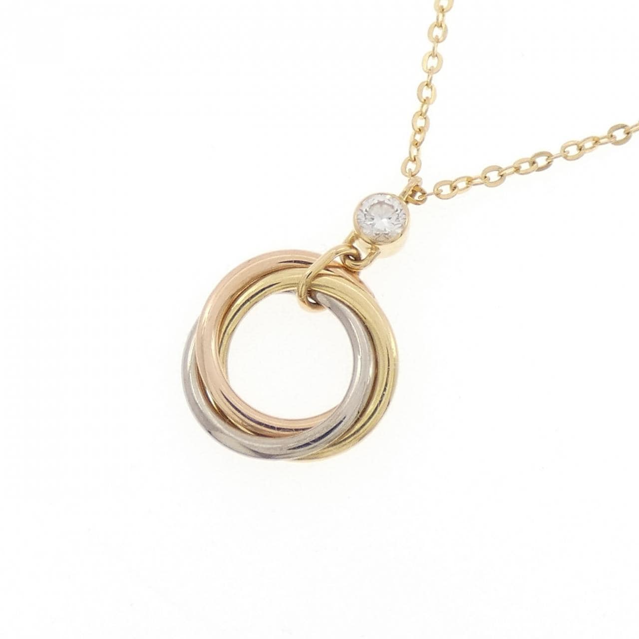 カルティエ トリニティ ネックレス