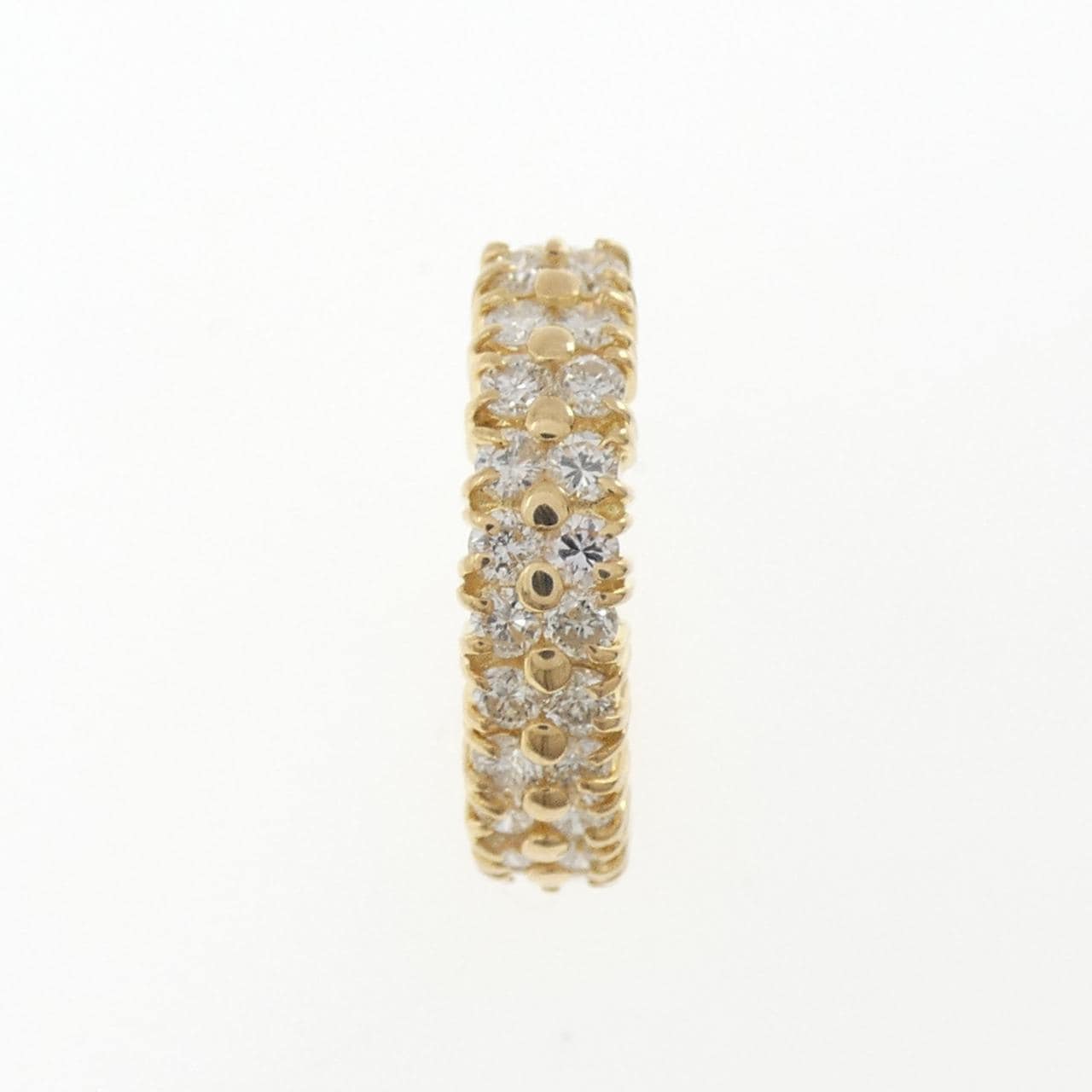 K18YG ダイヤモンド ピアス 0.43CT 片耳