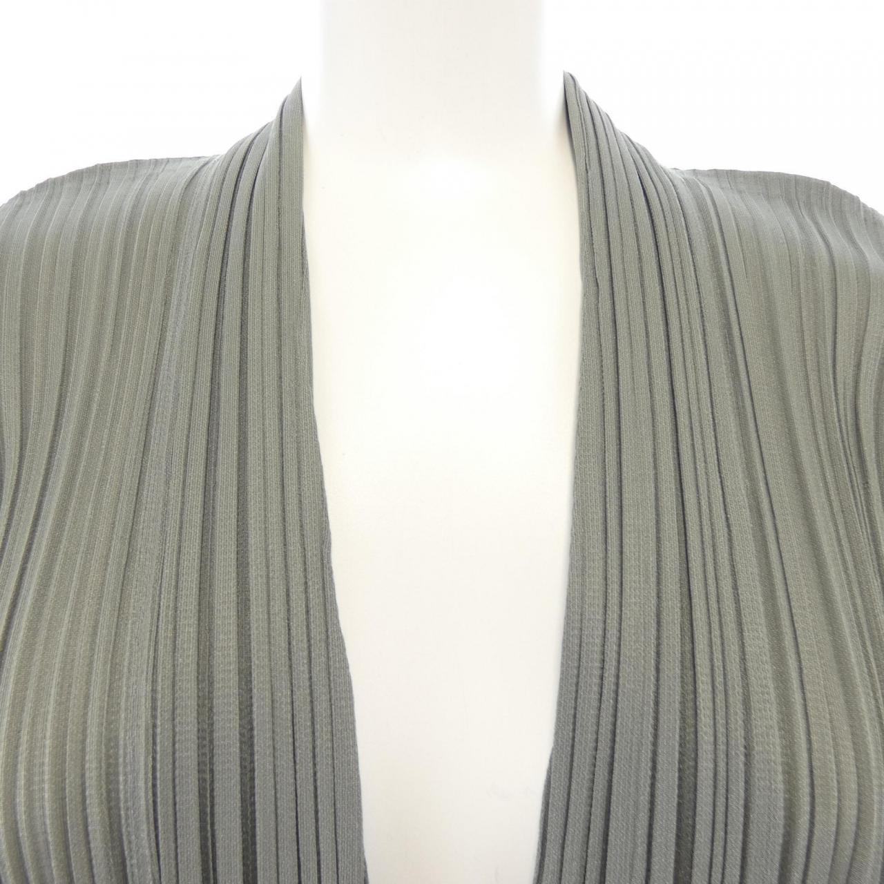 プリーツプリーズ PLEATS PLEASE ロングカーディガン