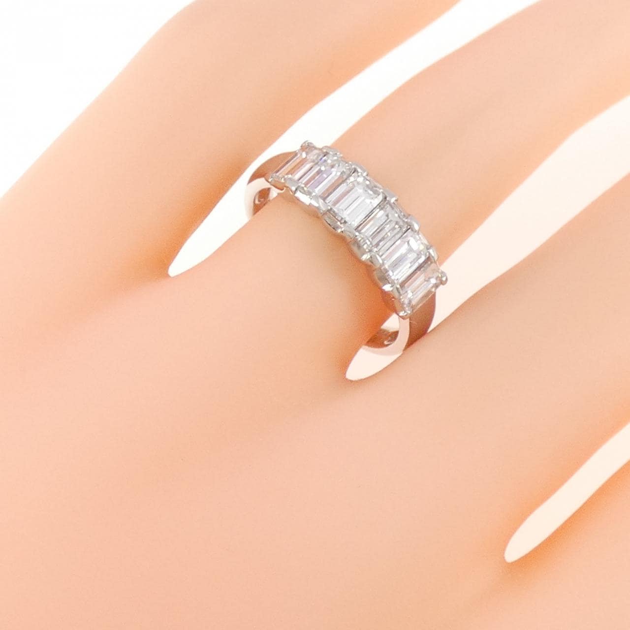 PT900 ダイヤモンド リング 1.557CT D-H VS2-I1 ファンシーカット