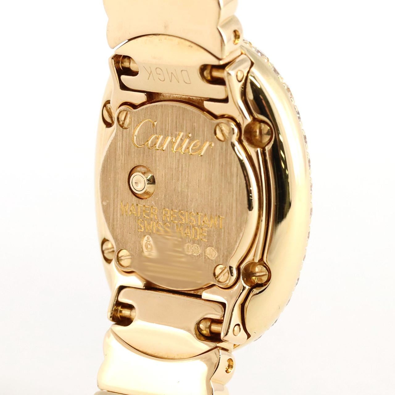 Cartier Mini Baignoire YG/2D WB5094D8 YG Quartz