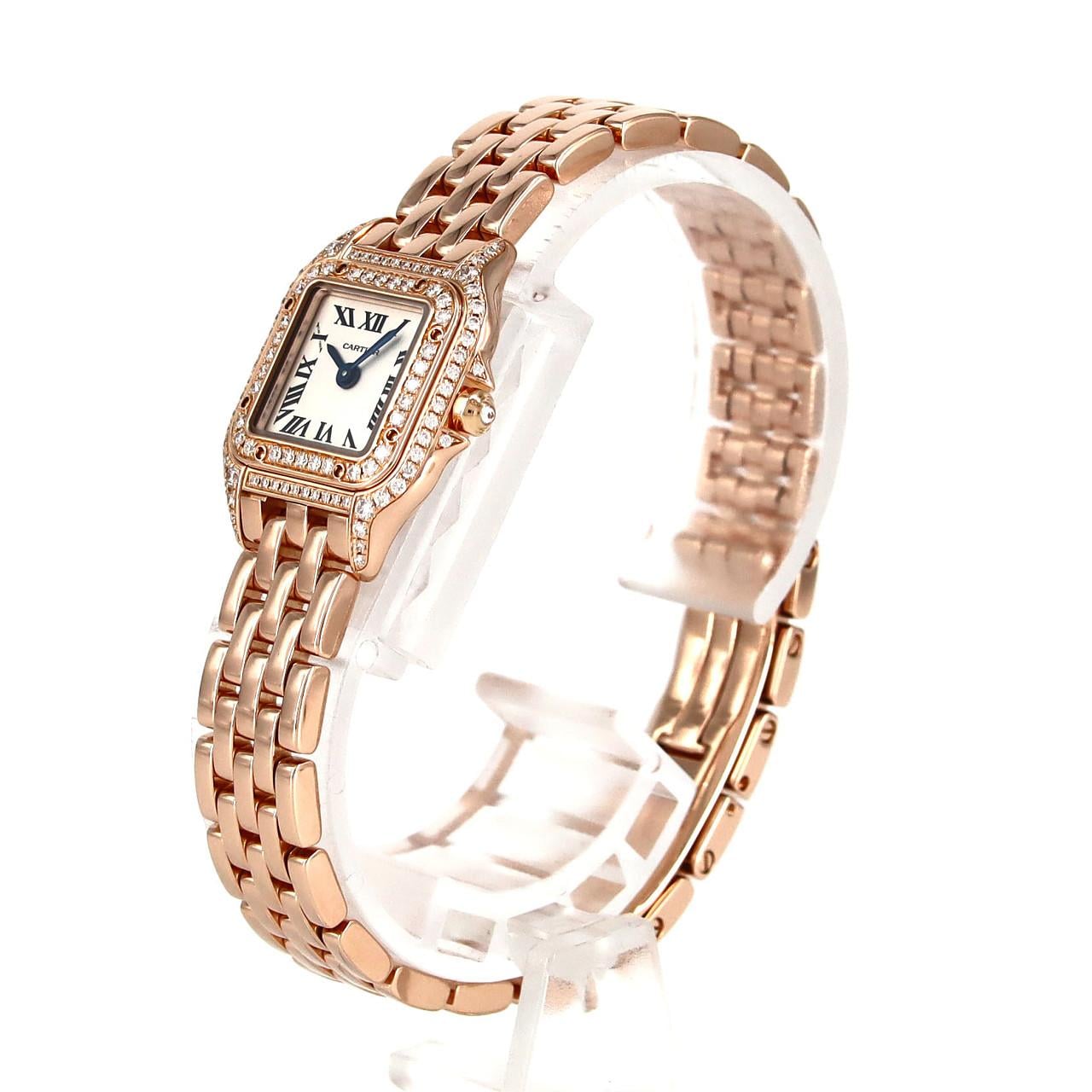 Cartier Mini Panthère de Cartier PG/2D WJPN0020 PG/RG Quartz