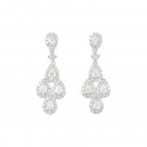 【新品】PT900 ダイヤモンド ピアス 1.14CT