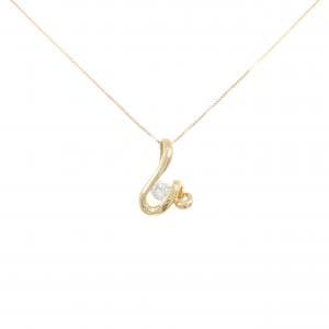 K18YG ダイヤモンド ネックレス 0.34CT