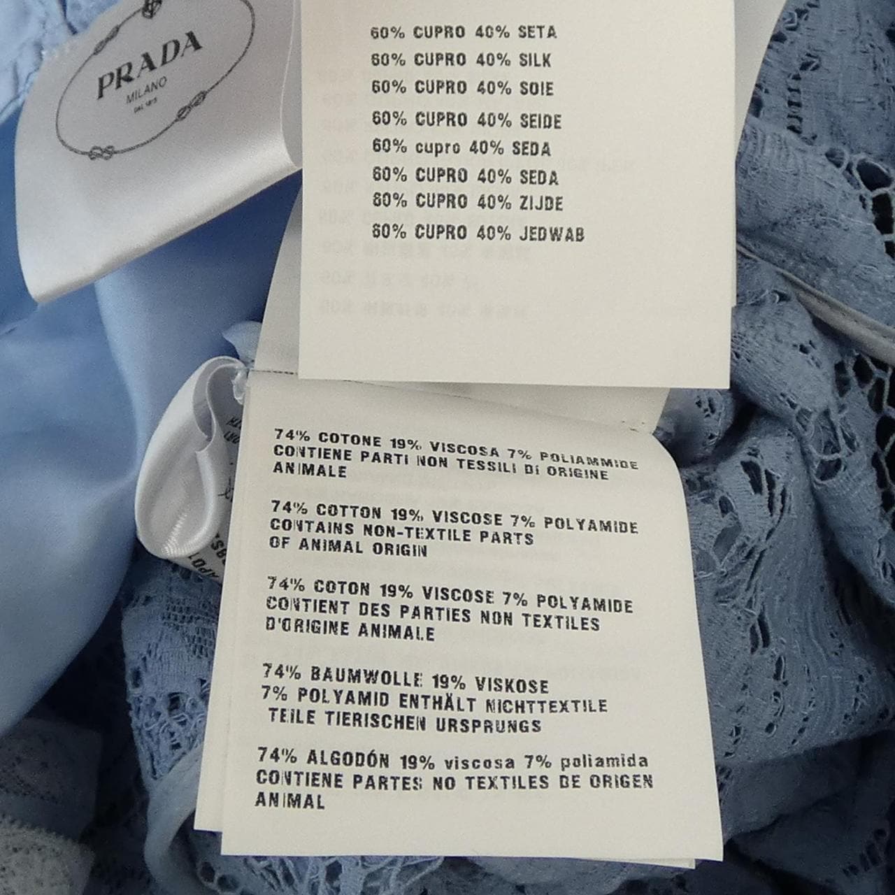 プラダ PRADA P38S2 S191 1SA4 ワンピース