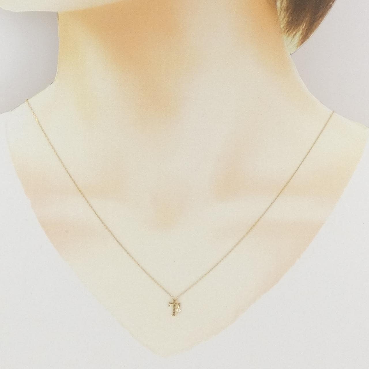 スタージュエリー ダイヤモンド ネックレス 0.01CT