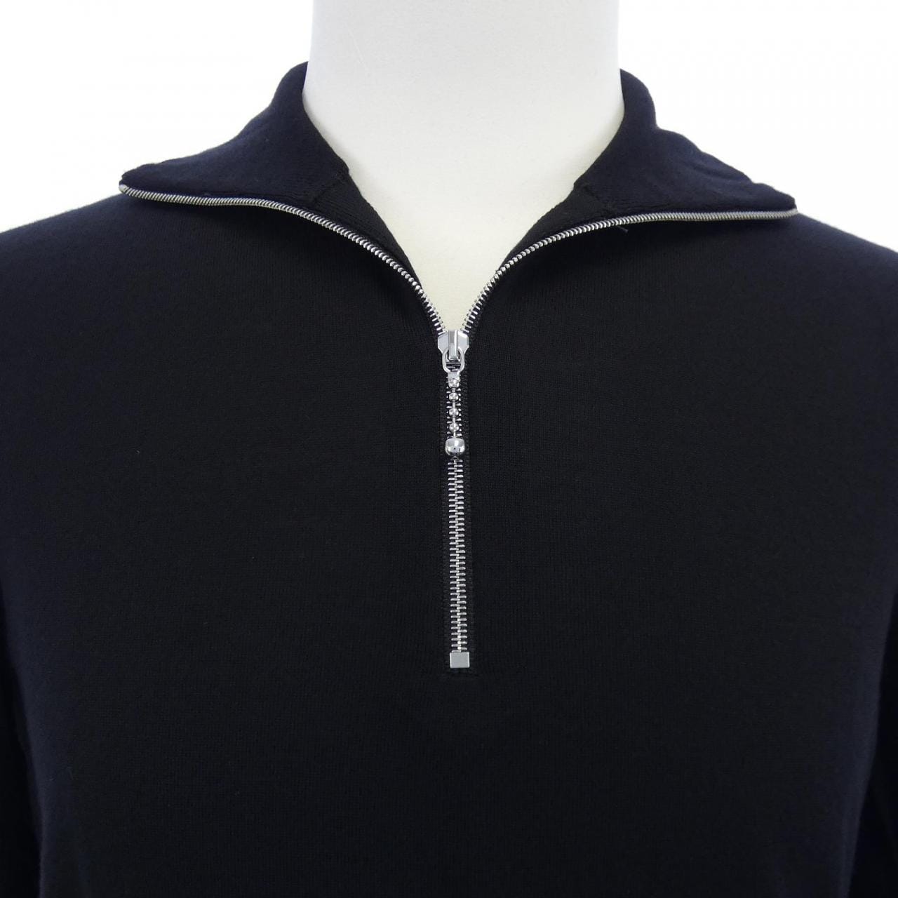 セリーヌ CELINE ジップドカラー/クラシックメリ/ニットウエア 2A341395D ニット