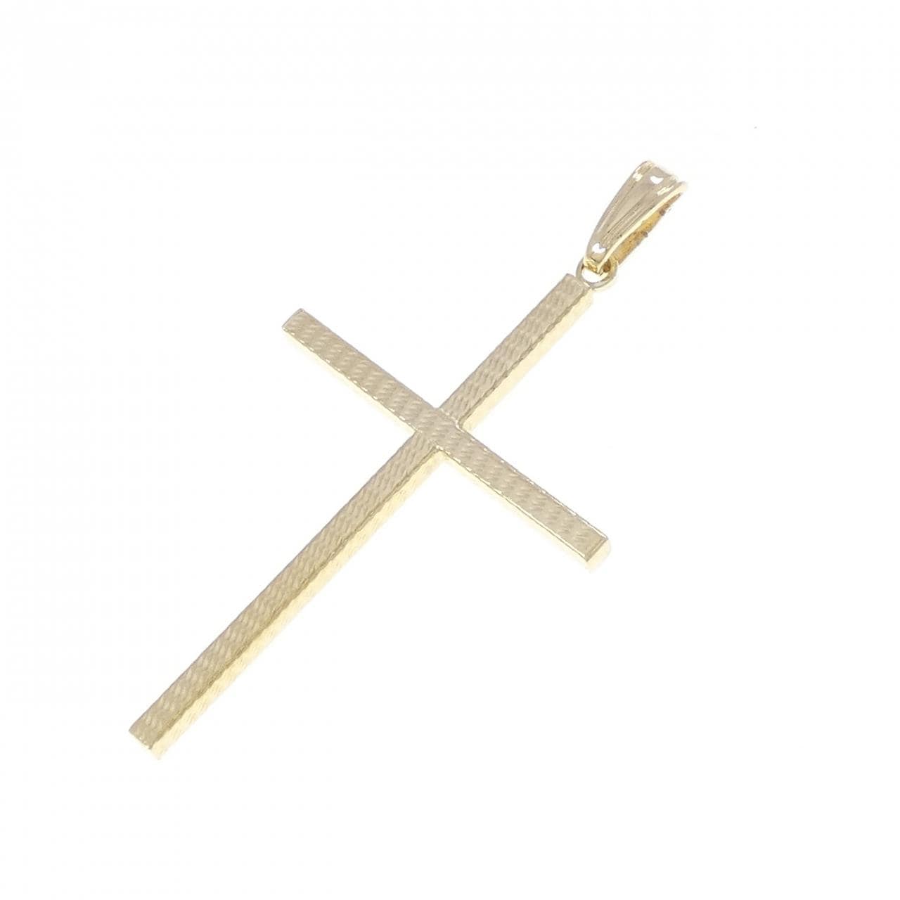 K18YG クロス ペンダント