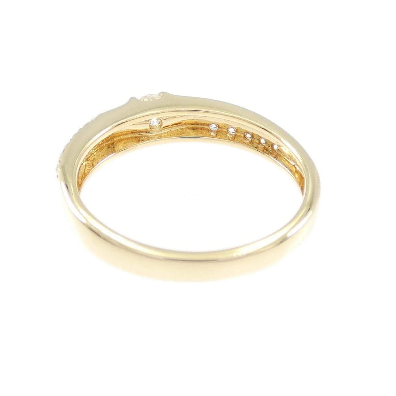 K18YG ダイヤモンド リング 0.165CT