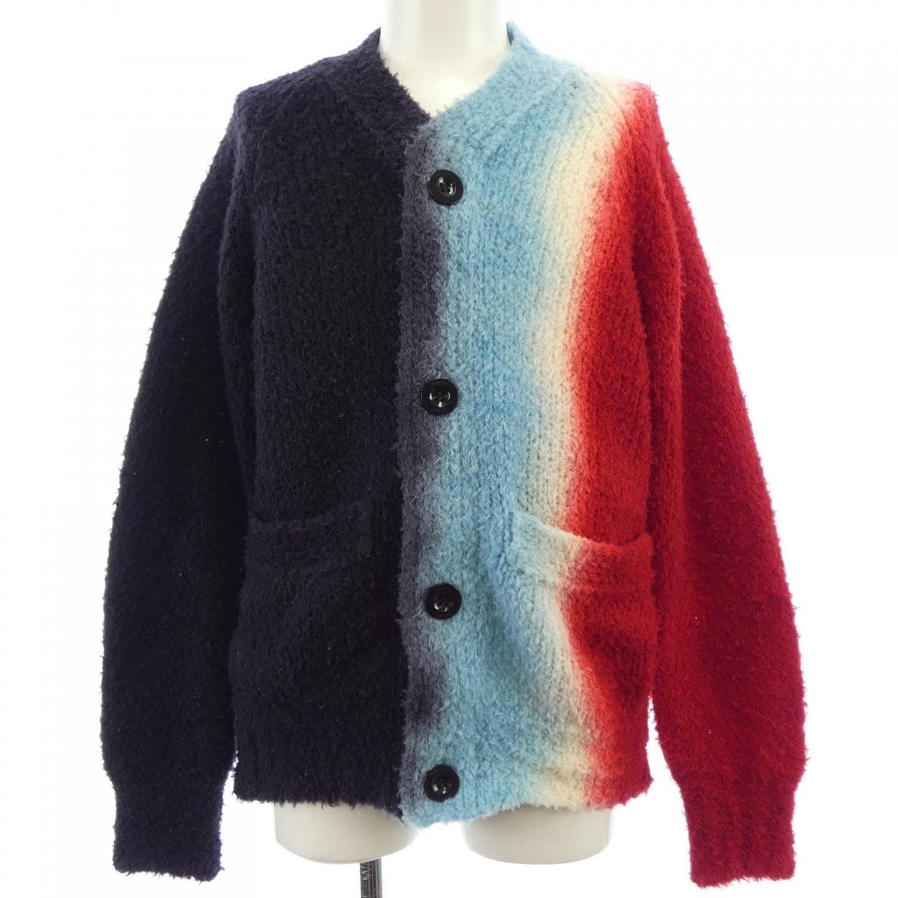 サカイ SACAI TIE DYE KNIT CARDIGAN 23-03167M カーディガン