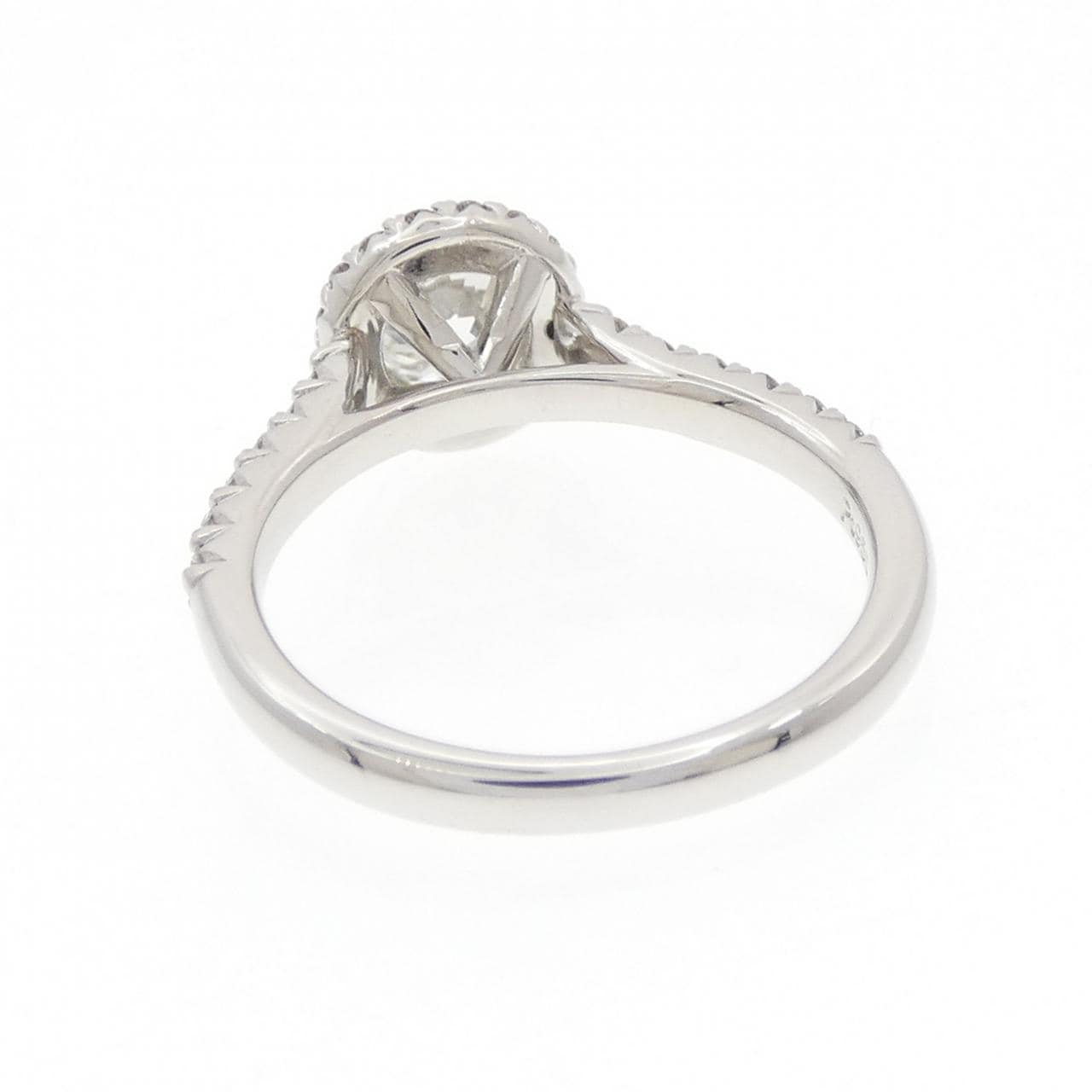 PT950 ダイヤモンド リング 0.693CT G VS1 3EXT H＆C