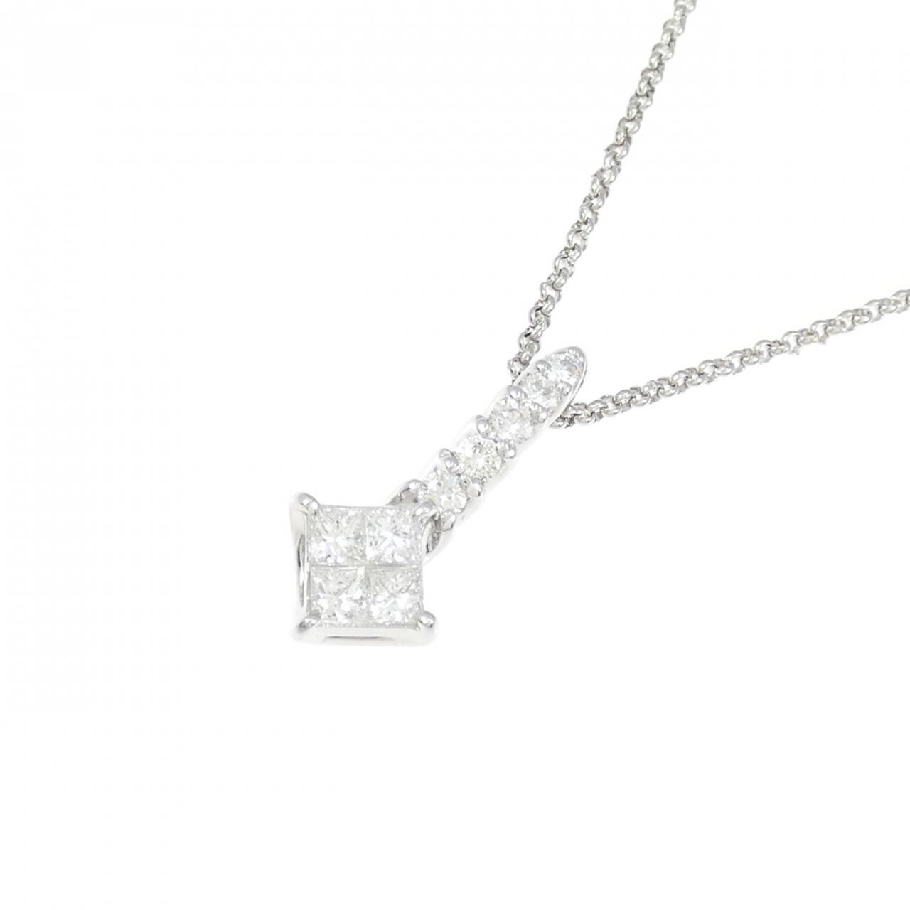 PT900/PT850 Diamond Necklace 0.50CT