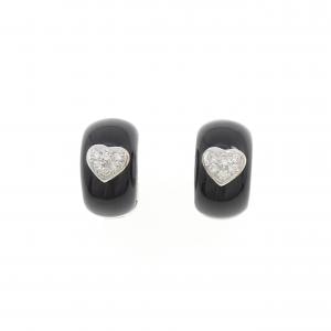 ポンテヴェキオ オニキス ピアス