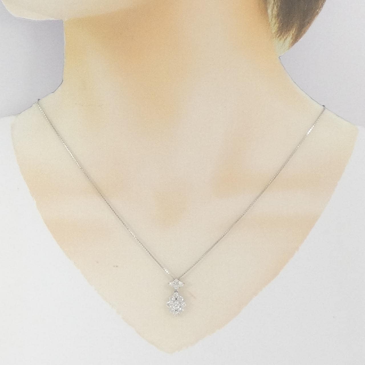 PT850 ダイヤモンド ネックレス 1.01CT