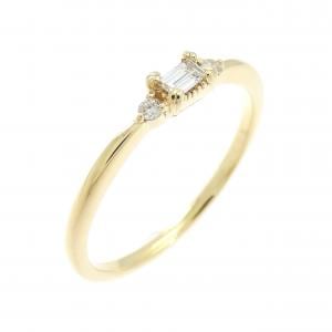 K18YG ダイヤモンド リング 0.09CT