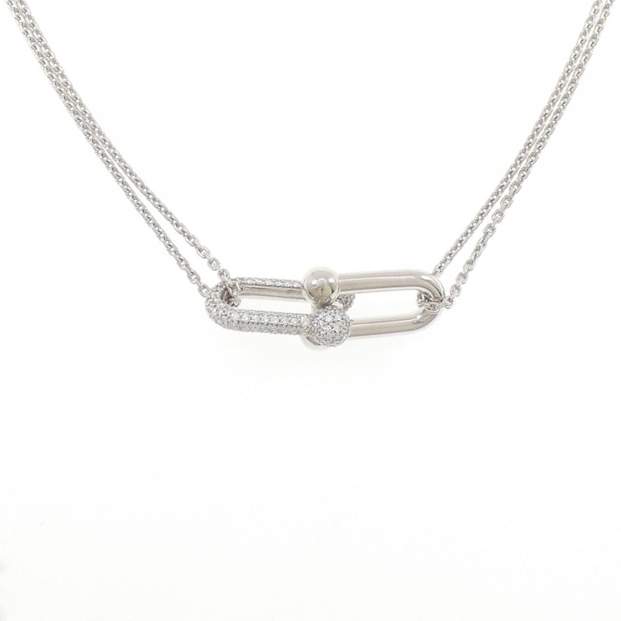 ティファニー リンク ネックレス 0.74CT