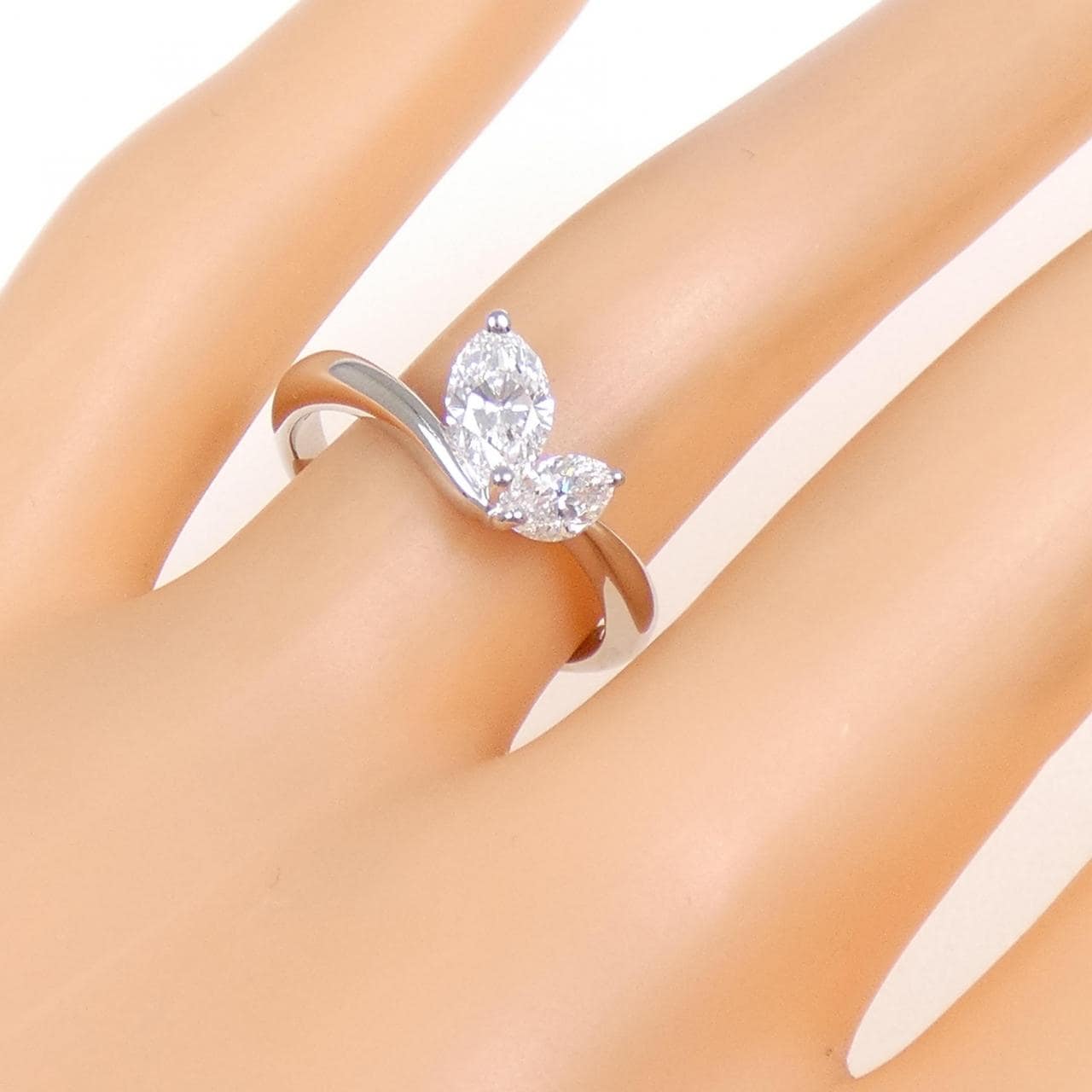 PT900 ダイヤモンド リング 0.513CT