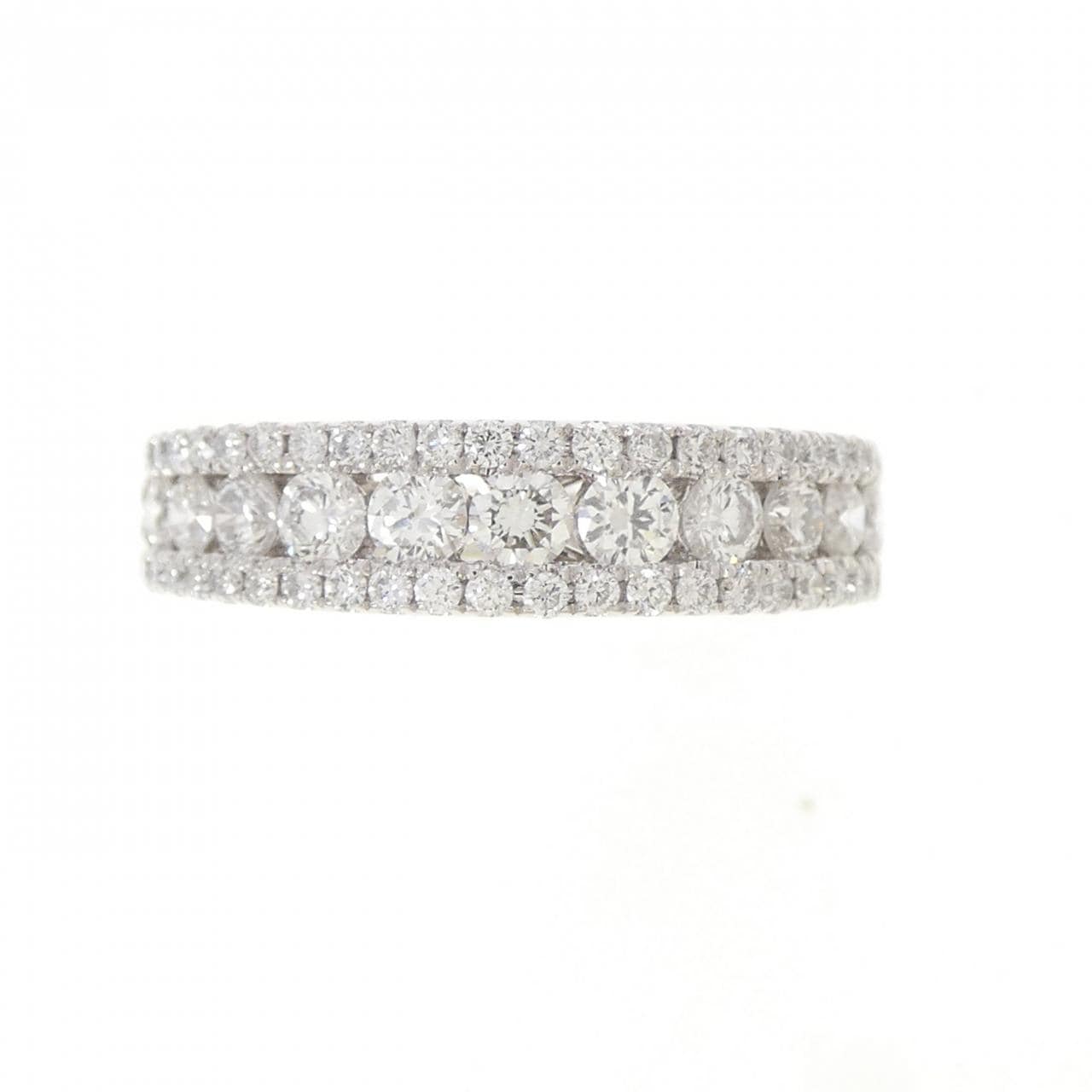 750WG ダイヤモンド リング 1.00CT