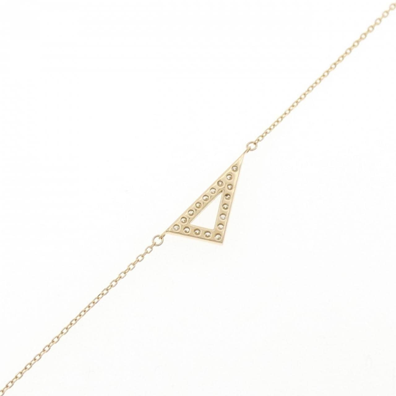 K18YG ダイヤモンド ブレスレット 0.25CT