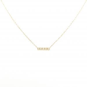 K18YG ダイヤモンド ネックレス 0.07CT