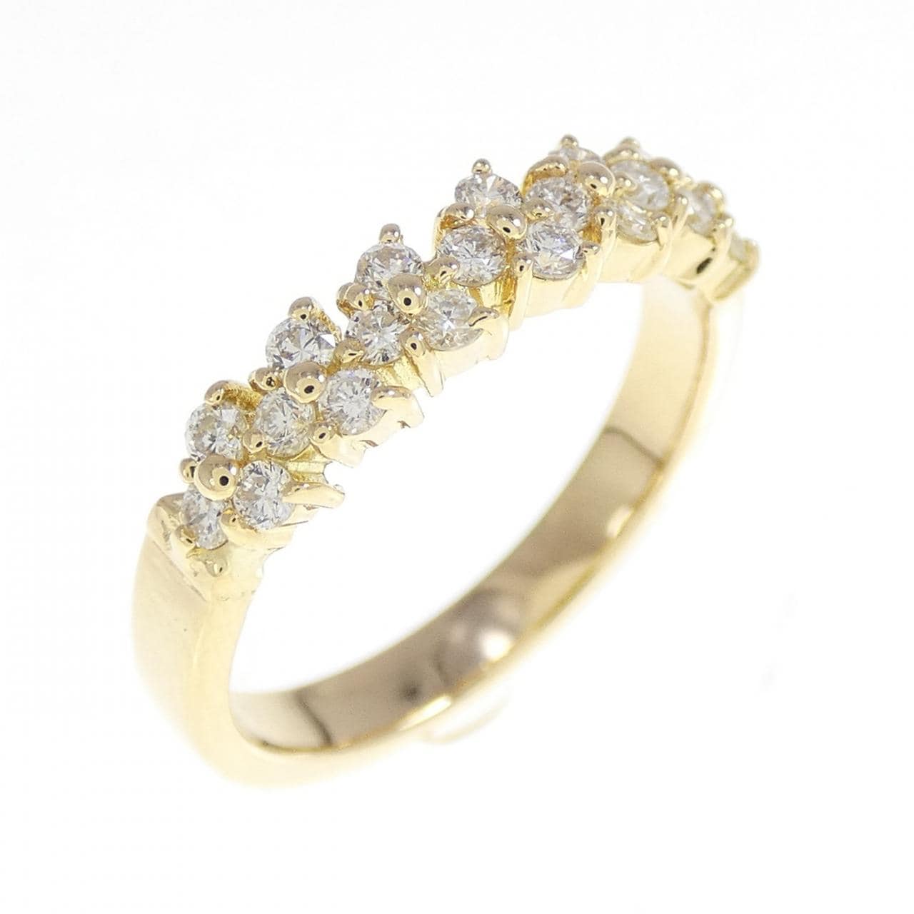 K18YG ダイヤモンド リング 0.30CT