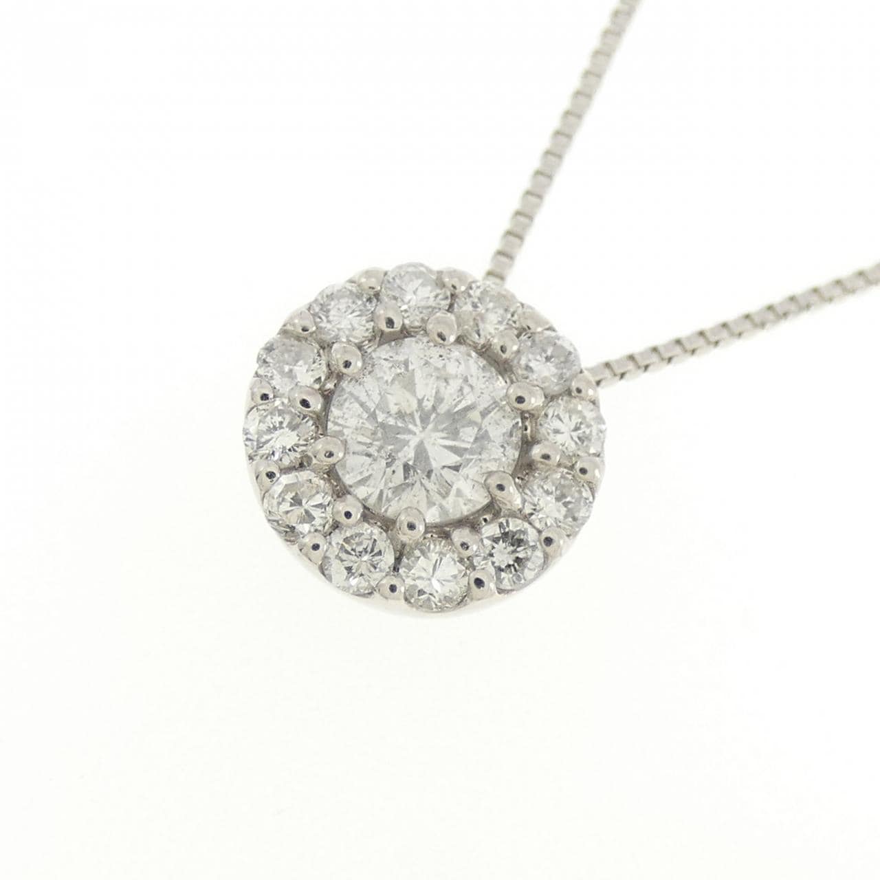 PT900/PT850 ダイヤモンド ネックレス 0.50CT