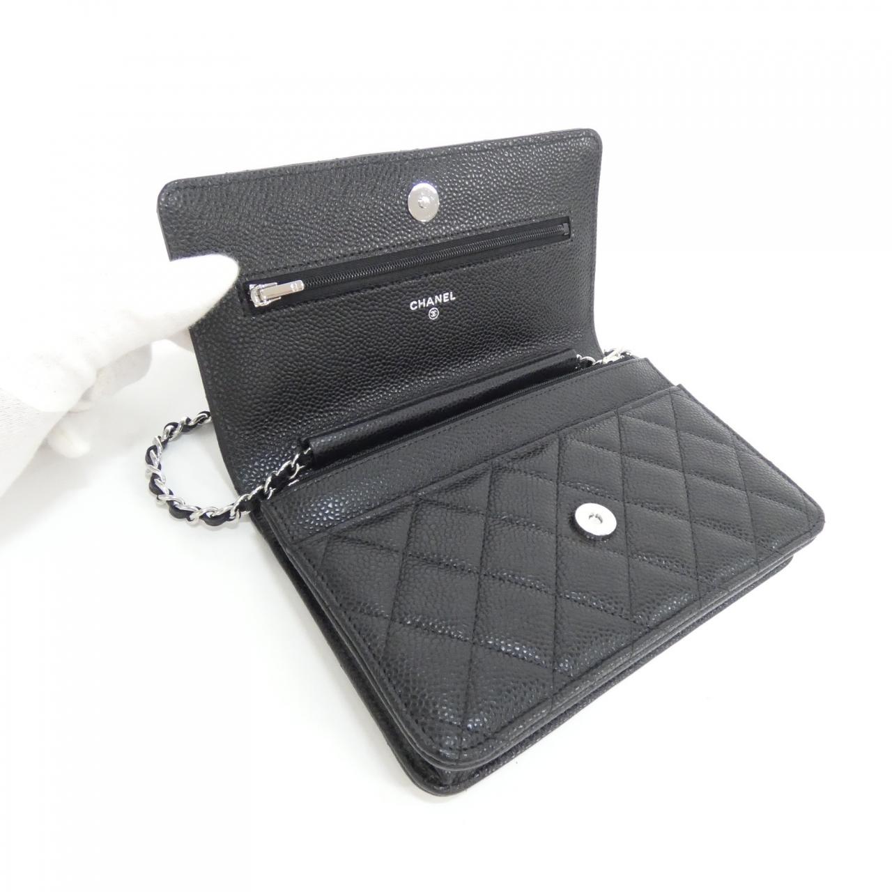 シャネル タイムレスクラシック ライン AP0250 チェーンウォレット