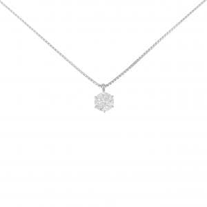 [BRAND NEW] PT Diamond Necklace 0.70CT F SI2 3EXT