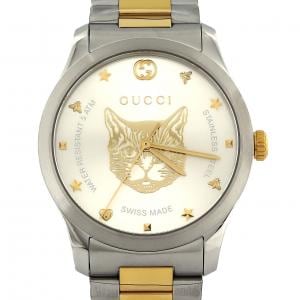 [新品] Gucci G Timeless Combi 126.4/YA1264074 SS石英